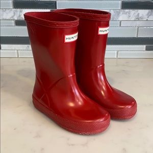 Hunter boots size 7